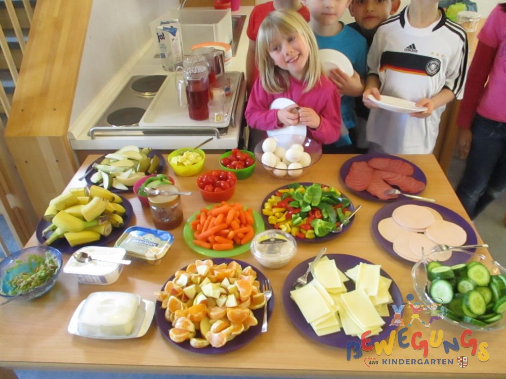 Gesundes Frühstück - Kindergarten im Brombachtal/Odenwald